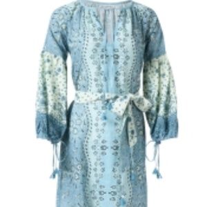 D’Ascoli Blue Makassar Dress